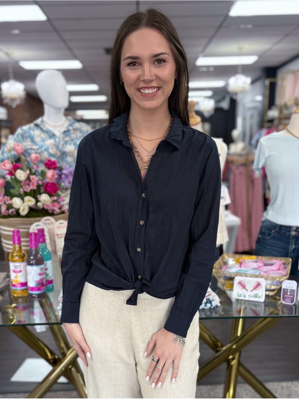 NIC+ZOE Core Cotton Shirt